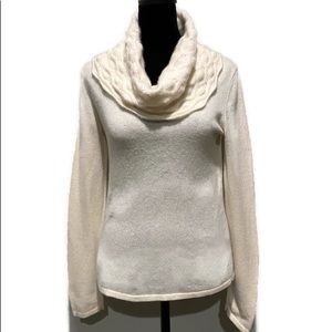 Katherine Kelly 100% Cashmere Cowl Neck Sweater